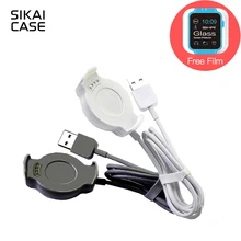 SIKAI для huawei Watch 2 зарядное устройство док-станция зарядное устройство для huawei Watch2 зарядка с бесплатным закаленным стеклом Защитная пленка для экрана