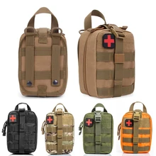 Мини Открытый Дорожный аптечка Портативный выживания тактический аварийный мешок первой помощи военный медицинский легкоприменяемый комплект