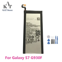 Аккумулятор для телефона KAT EB-BG930ABE 3000 мАч для Samsung Galaxy S7 G930F G9300 G930, лучшее послепродажное обслуживание
