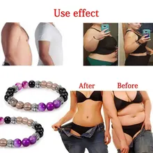 Браслет для похудения, магнитный браслет из бисера, модный косметологический гематит, эффективный карпальный тоннель