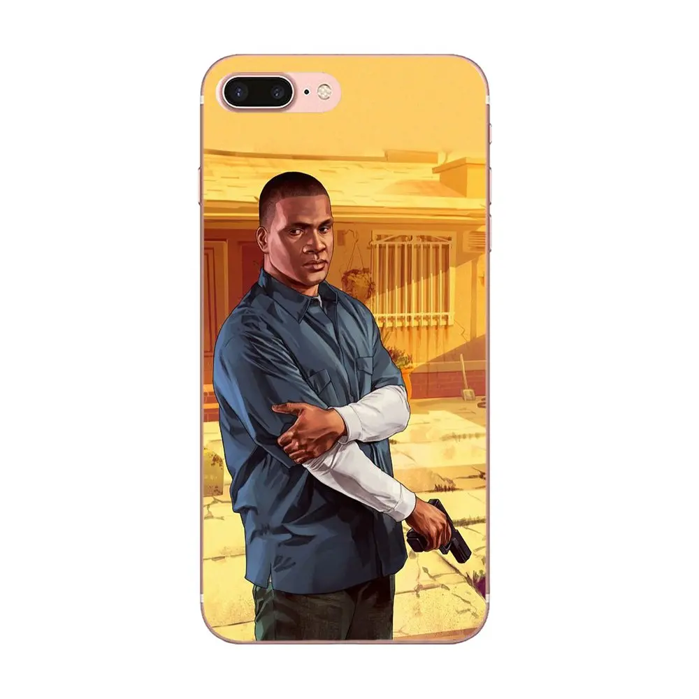 Grand Theft Auto Gta 5 для Galaxy A3 A5 A7 A8 A9 A9S On5 On7 Plus Pro Star 2015 2016 2017 2018 мягкий чехол телефона с