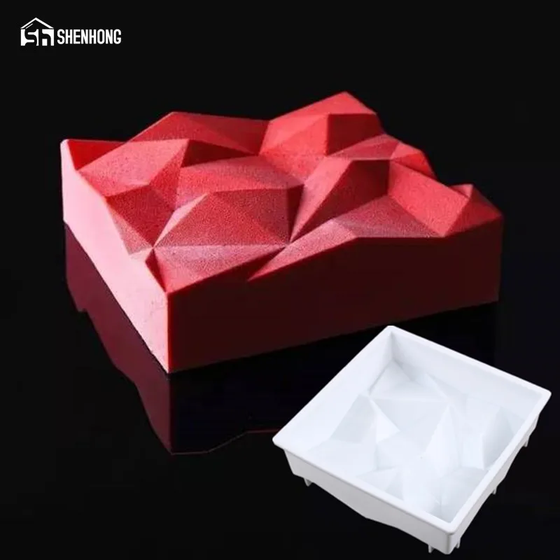 SHENHONG вулканическая горная силиконовая форма для торта Женская 3D выпечки