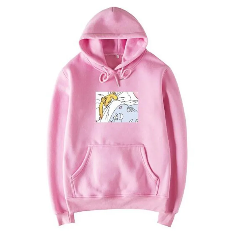 

Pretty Soldier Sailor Moon cosplay Sailor Moon Tsukino Usagi Lovely cotton hoodie Men's and women's hoodies The New