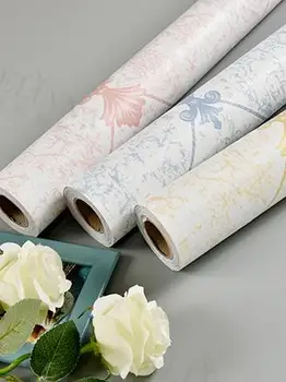 

Wallpaper self-adhesive bedroom warm wallpaper waterproof pvc European rhombic wall stickers furniture renovation stickers