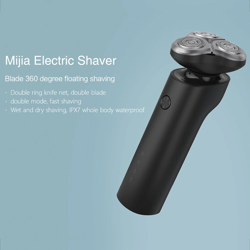 

Xiaomi Mija Electric Shaver Razor Electric Shaving Machine for Men Mens Electric Shaver Washable 3D Float Head Electric Shaver