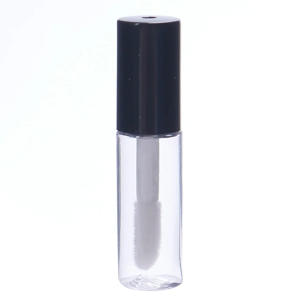 

5pcs Lip Gloss Plastic Box Containers Empty Clear Lip gloss Tube Eyeliner Eyelash Container Mini Lip Gloss Split Bottle