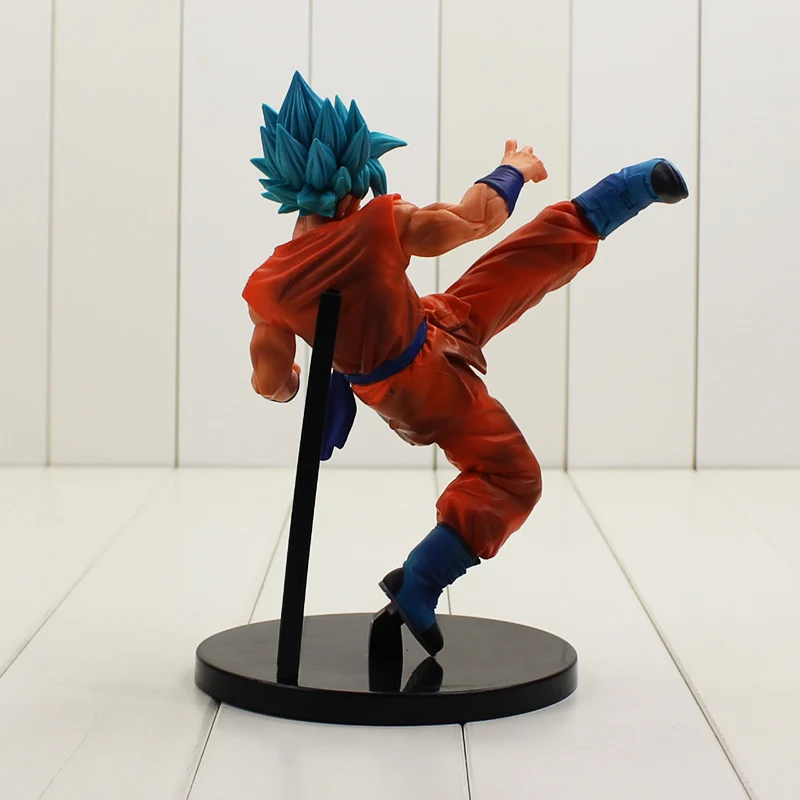 Dragon Ball Сон Гоку фигурка игрушки FES Black Gokou Zamasu Супер Saiyan Бог синие серебряные волосы Битва Ver Аниме Модель Куклы