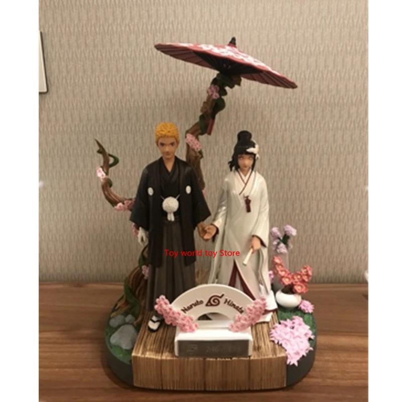 Naruto Uzumaki Naruto Hyuuga Hinata Wedding Statue 1 8 Gk Full Length Portrait Resin Action Figure Collectible Model Toy Box V80 Aliexpress
