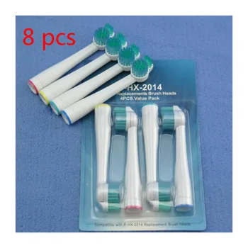 

8pcs New Clean Brush Kit Replacement Electric toothbrush Heads For Philips HX1620 HX1630 HX1610
