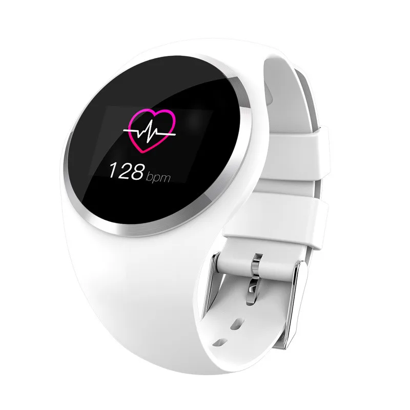 Новые модные умные женские часы с контролем сердечного ритма и шагомером, браслет с напоминанием о цветном экране, лучший подарок