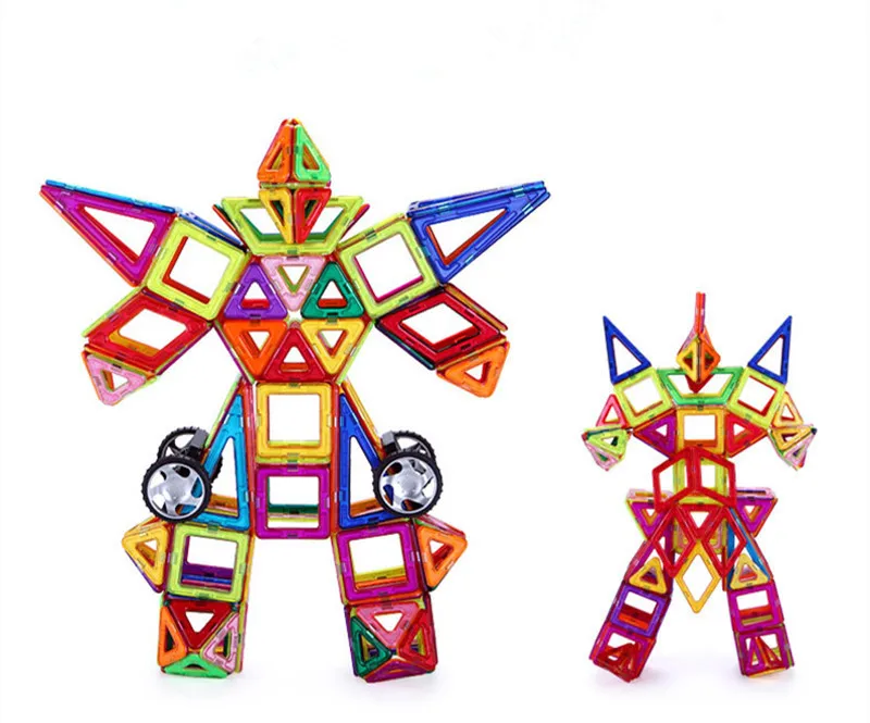 72 шт. Magformers магнитные 3D DIY Развивающие игрушки Магнитный создатель модель