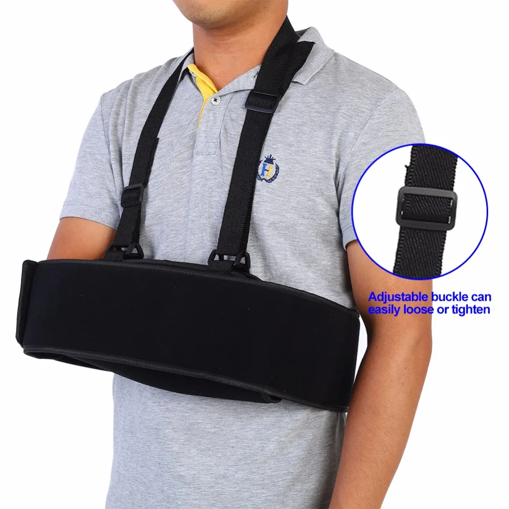 Arm Sling Shoulder Immobilizer Arm Support Brace Wrist Sprain Forearm