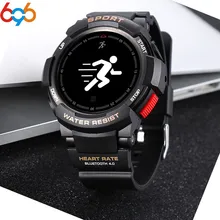 696 NO.1 F6 Smart Watch Phone NRF51822 Smartwatch GPS Watch For Men IP68 Sleep Monitor Remote Camera Wearable Devices Or IOS And