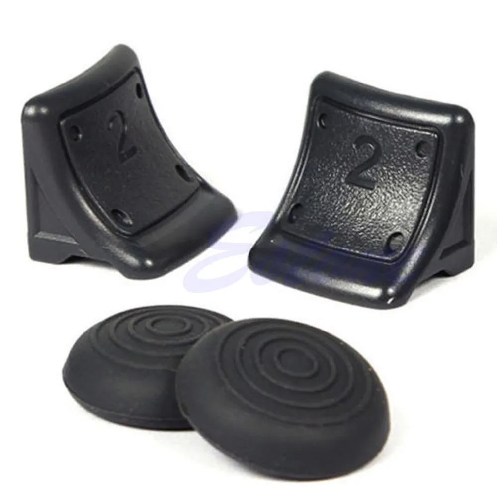 

For PS3 Controller Dual Triggers Bonus Silicone Thumb Grip Caps Cover 4in1 Set
