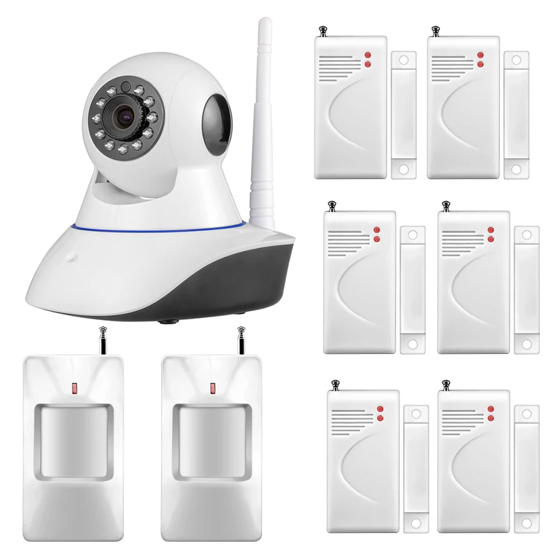 720P Security Network font b CCTV b font WIFI IP camera Megapixel HD Wireless Digital Security