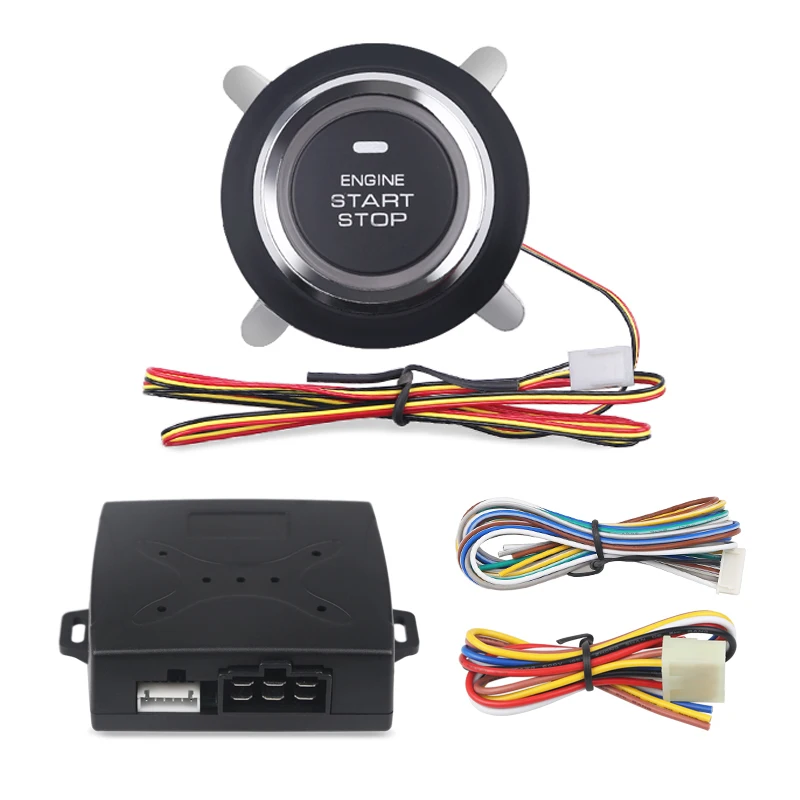 

Universal Car Engine Push Start Remote Control Button Starter DC 12V Car Keyless Entry Start Stop Immobilizer