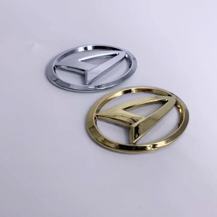 6,4 см* 4,4 см Daihatsu Золотой хром Автомобильный руль передний задний значок эмблема наклейка для Sirion PICO MATERIA COPEN Esse Altis