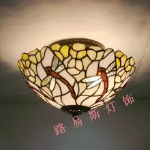 С фабрики всех видов ламп Тиффани в европейском стиле, спальни, балкона, потолка, простой европейский, детская комната