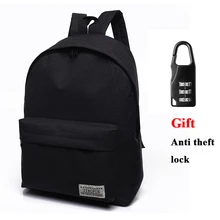 Холщовый мужской женский рюкзак для студентов колледжа средней школы сумки для подростков мальчиков и девочек рюкзаки для путешествий Новинка b167