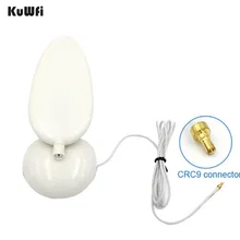 KuWfi 4G LTE Antenna 30dbi 3G/4G Wifi Antenna External CRC9 Connector Antenna for Huawei Router Modem for outdoor/Indoor use