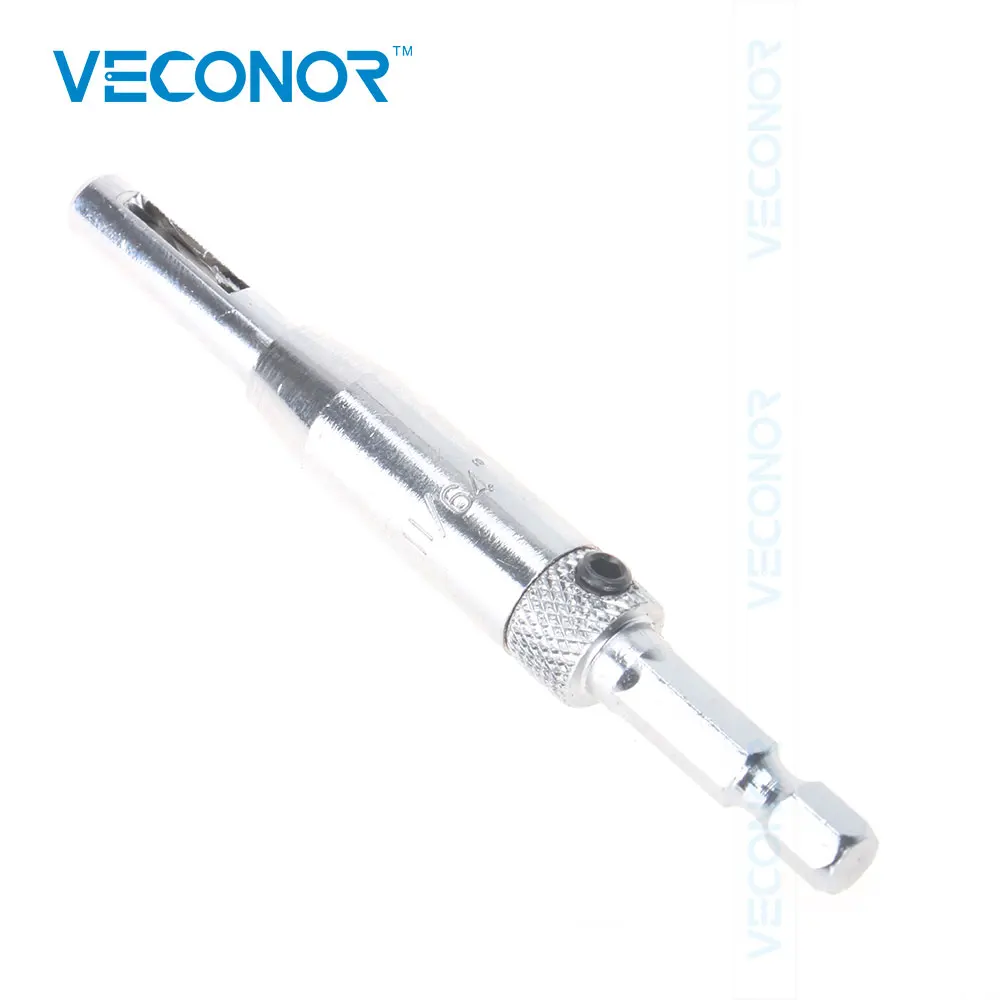 7PCS Self Centering Hinge Twist Drill Bits Window Doors Screw Hole Saw Woodworking Reaming Cabinet Tool Set HSS Steel