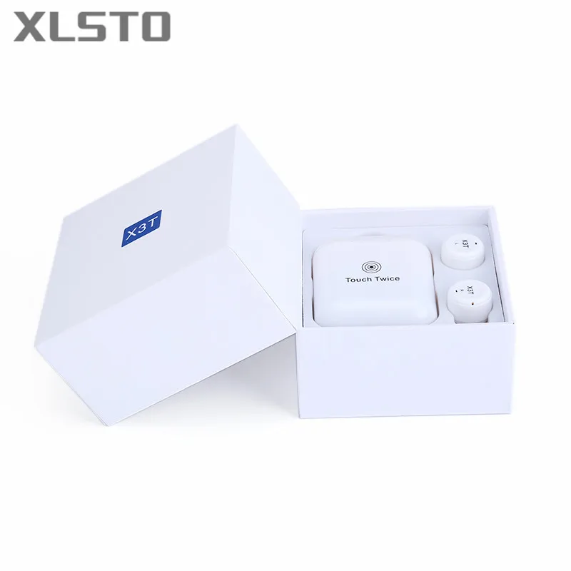 XLSTO TWS X3T Wireless Bluetooth 4.2 Headset Earphone Wtih Charger Box Bass X1t X2T Upgraded Headset for iPhone Samsung Xiaomi (9)