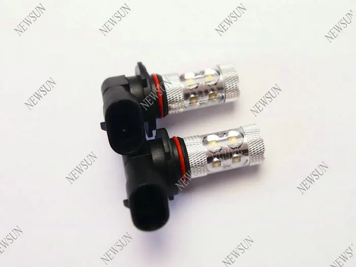 

LED Auto light xenon white 9005 50W Car LED Fog Light 10 LED SMD fog lamp Bulbs 12V 24V daytime running drl lamp