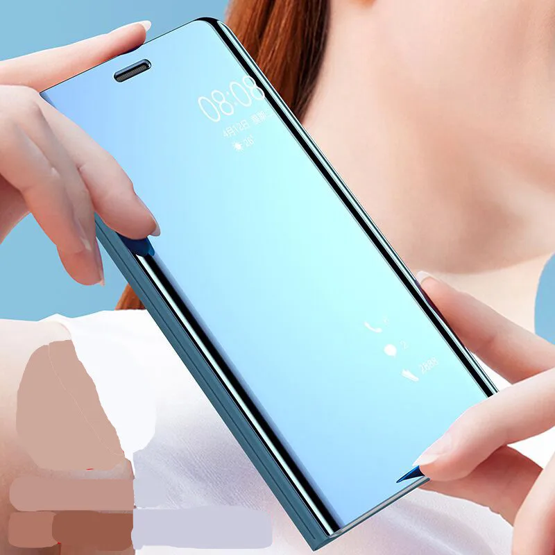 Smart Mirror Flip Case Phone Case For Samsung Galaxy S8 S9 S10 S20 S21 S22 S23 Plus Ultra Note 8 9 A50 A70