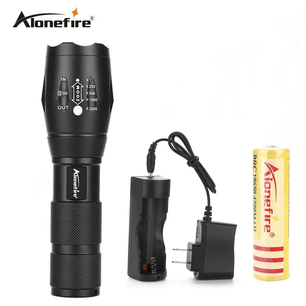 

AloneFire E17 Zoomable lantern CREE XML T6 L2 powerful Led Flashlight 5000Lumens Waterproof Tactical Torch Zaklamp for AAA 18650