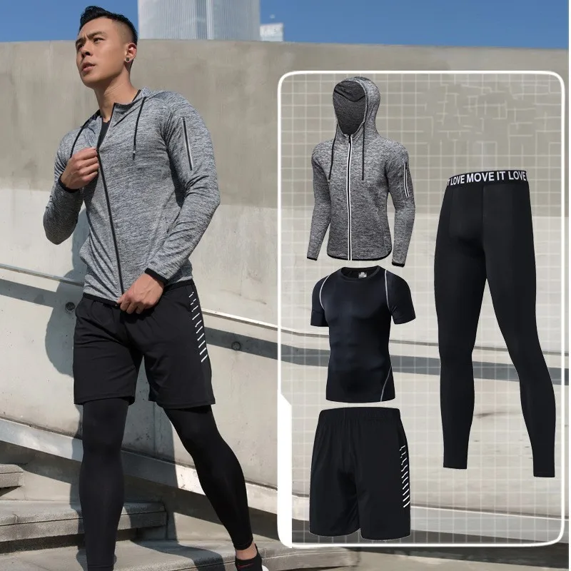 Buy Black Gym Clothing Sportswear For Men Soft Running Clothes For Men Fitness