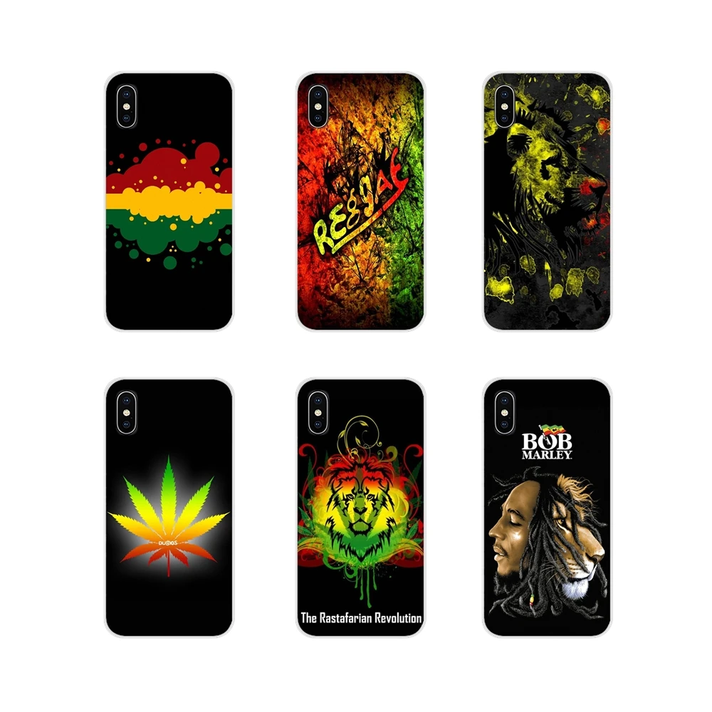 For Huawei G7 G8 P7 P8 P9 P10 P20 P30 Lite Mini Pro P Smart Plus 2017 2018 2019 Cell Phone Bag Case bob marley rasta lion reggae | Мобильные