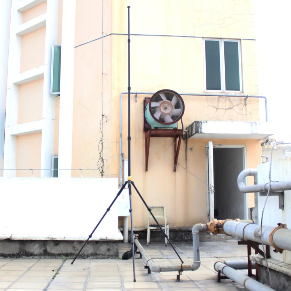  TM-390 high quality 390cm high telescope tripod and monopod telescopic aerial mast camera pole for 