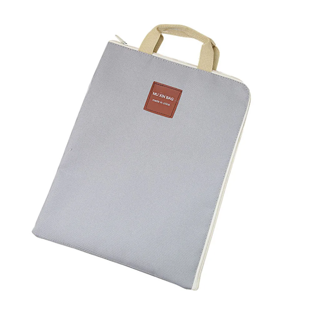 

Waterproof Portable Travel Zipper Business Briefcase Bag For iPad Computer A4 File Earphone Data Cables Pouch