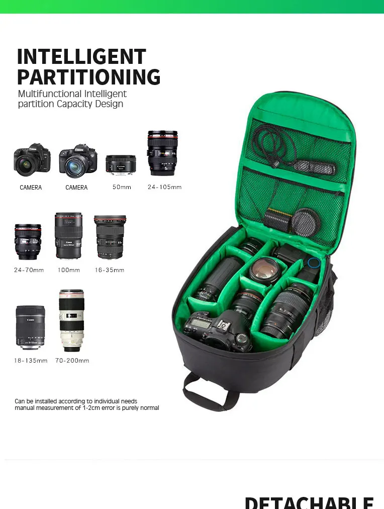 Сумка для камеры цифровая Dslr сумка водостойкая Противоударная дышащая камера рюкзак для Nikon Canon sony маленькая Видео Фото Сумка Рюкзак