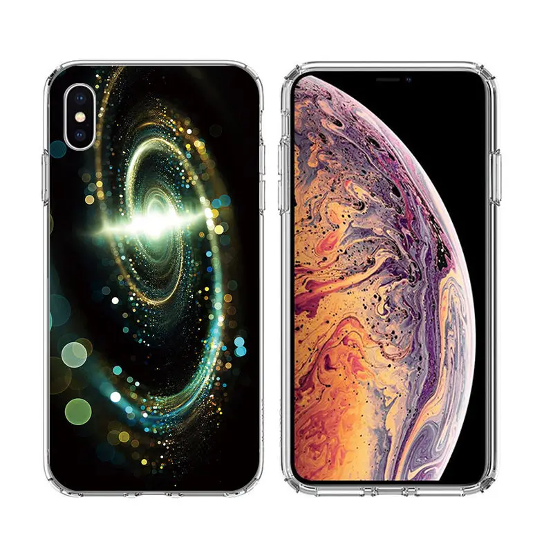 FOR iPhone X case Painting Silicon Cover FOR Iphone XS Max Soft Clear Protective TPU Back Cover FOR 4 4S 5 5S 6 6s7 8 Plus XR (7)