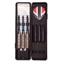 Вольфрам выглядят Сталь наконечником из латуни Дротика s, 3 шт./компл., 22 грамма, алюминиевые сплавы, ПЭТ Перелёты и чехол для дротиков