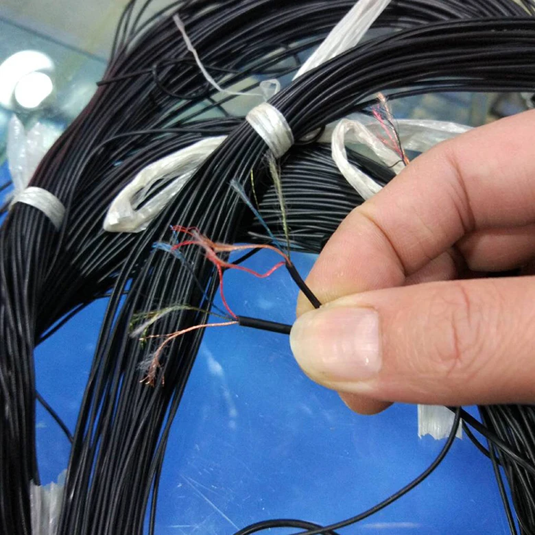Кабеля провода 2-core 3core 4core 5 жилами в наушников Копер провод Ультра-мягкий эмалированный кабель изолированный провод линия оболочка провода сигнальный кабель