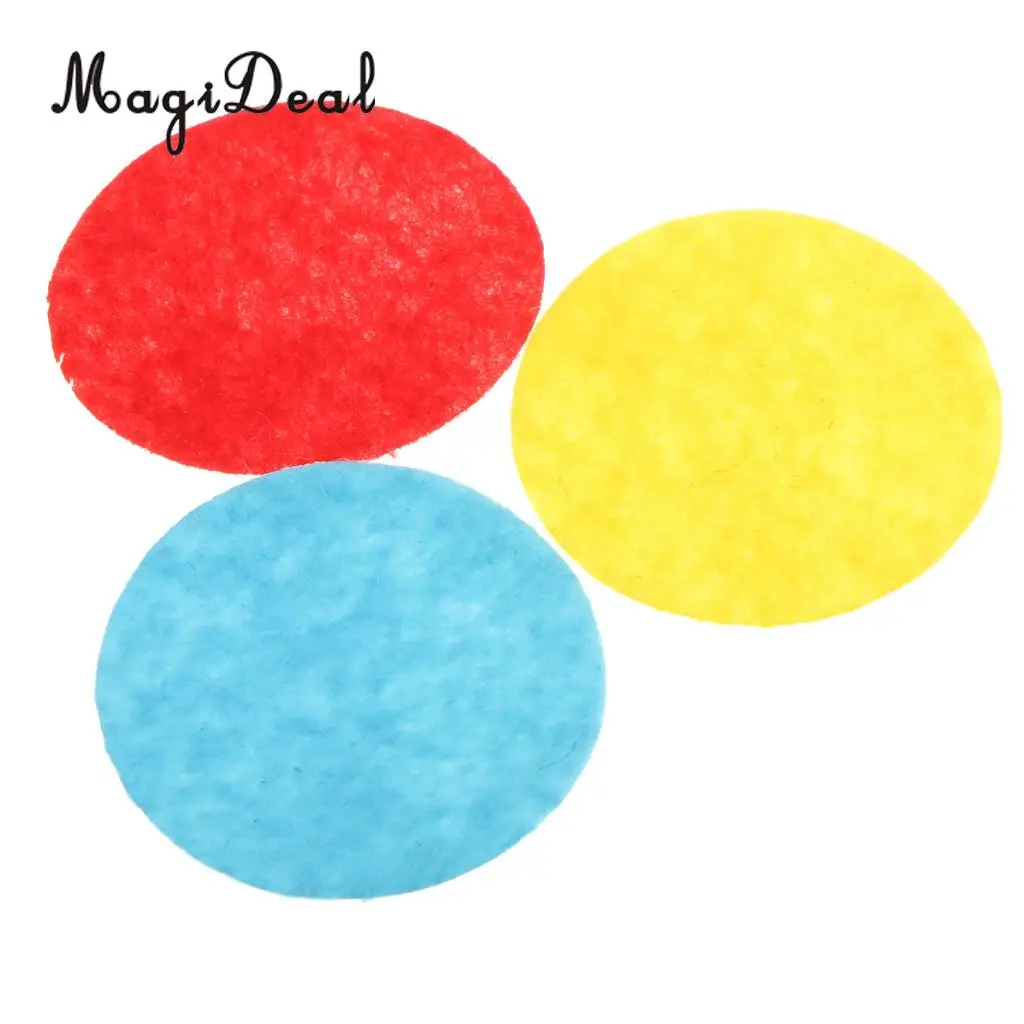 MagiDeal Hot 100Pcs Rainbow Color Round Felt Table Confetti Wedding Scatter DIY for Christmas Birthay Party Home Garden Decor