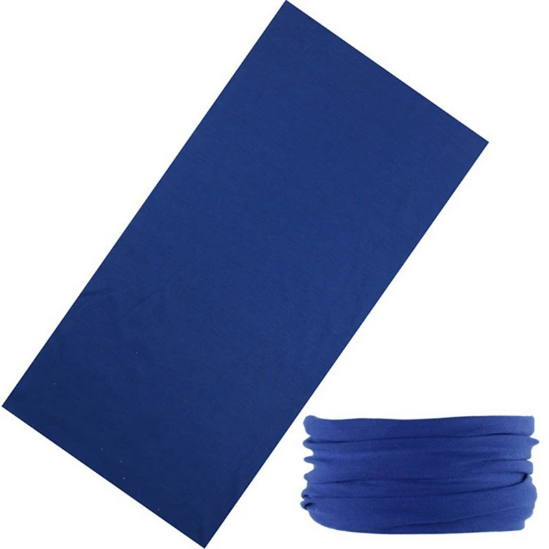Мужской женский шарф-тюрбан, волшебный шарф для спорта на открытом воздухе, велосипедная повязка для езды на велосипеде, Балаклава, Теплая бандана, маска для лица - Цвет: Blue
