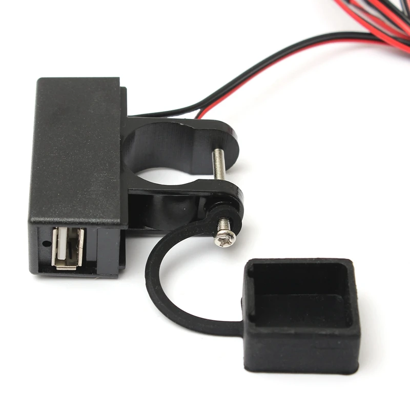 Водонепроницаемый велосипедный руль 12 В USB порт питания GPS зарядное устройство