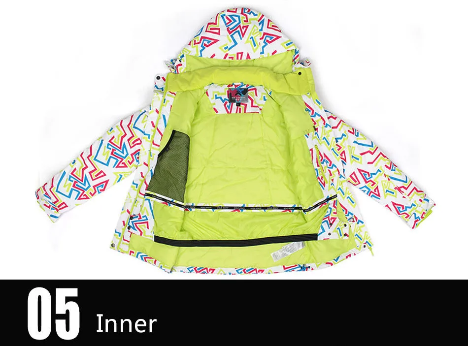 Костюм для сноубординга, Женский брендовый Зимний толстый теплый ветрозащитный водонепроницаемый дышащий Лыжный костюм Jachet+ брюки
