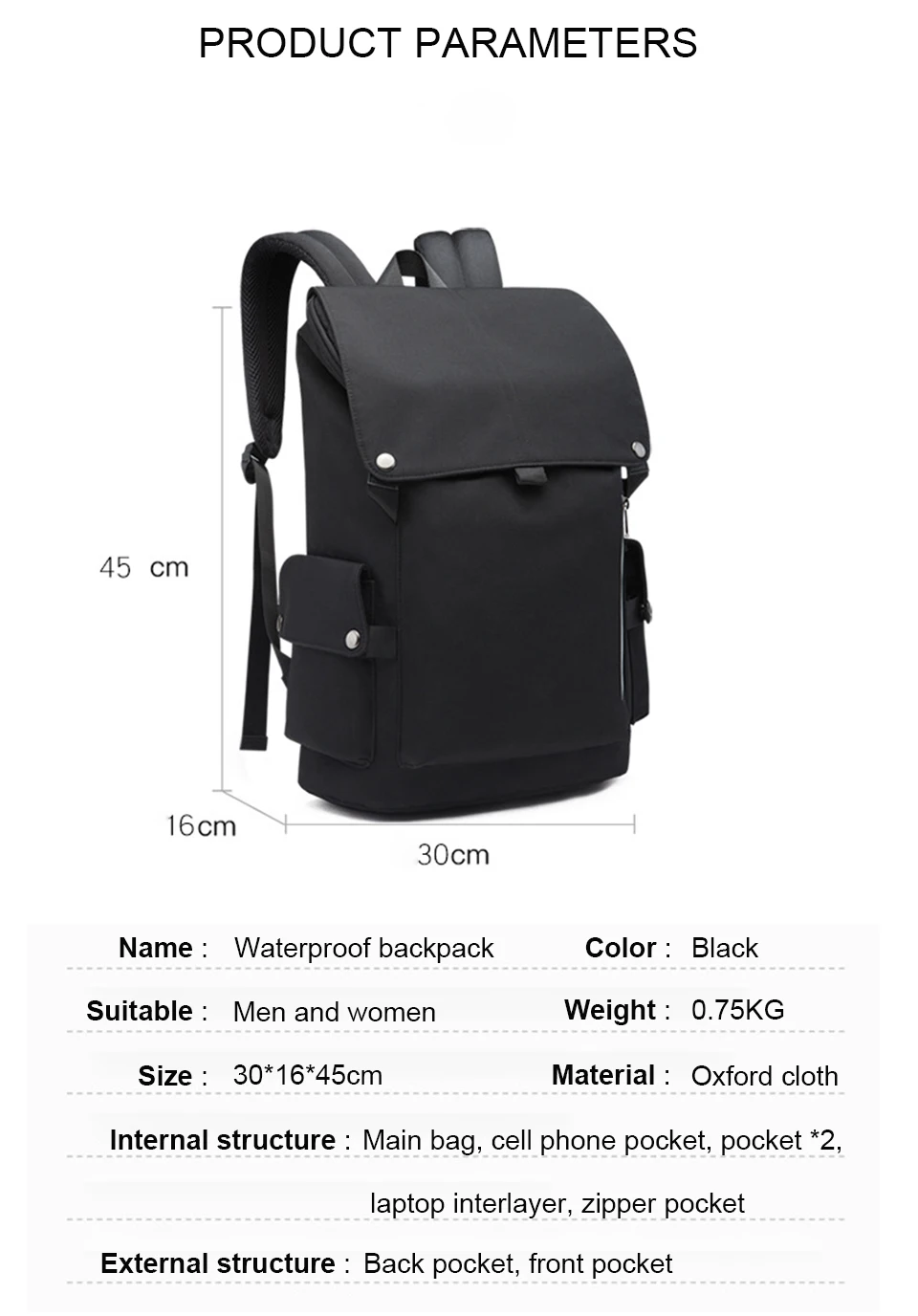 Mens Backpack Laptop Backpacks 17 Inch 15.6 Waterproof Mochila Black Women Backpacking USB Charging Student Travel Large Bagpack (10)