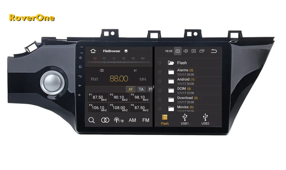 Discount Octa Core Android 9.0 Car Multimedia Player For Kia Rio K2 2017 2018 Touch Screen Autoradio Bluetooth Radio Stereo Navigation 9