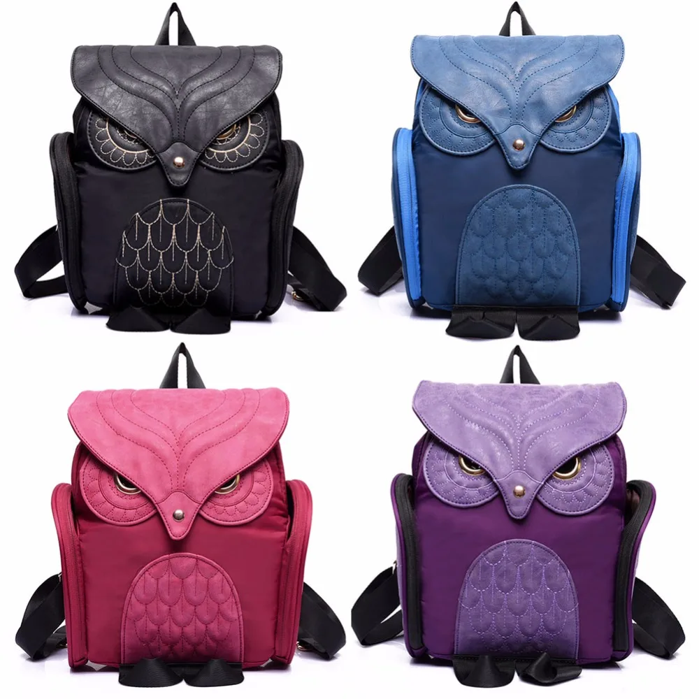 Download Women Cute Owls Sidekick Backpack Purse Casual School College Daypack Bag Grils Boys Little Kid ...