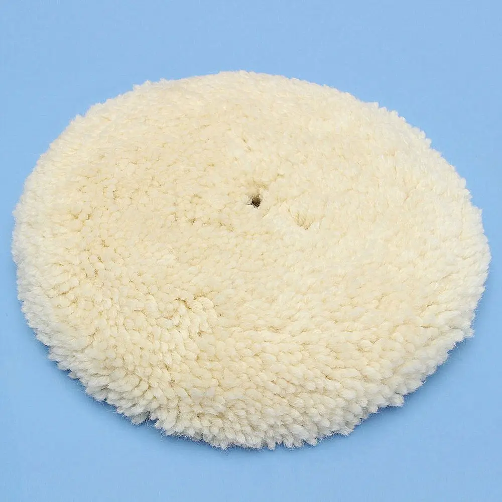 180mm Wool Buffing Pad Detailing Polishing Polisher Buffer Pad For Car