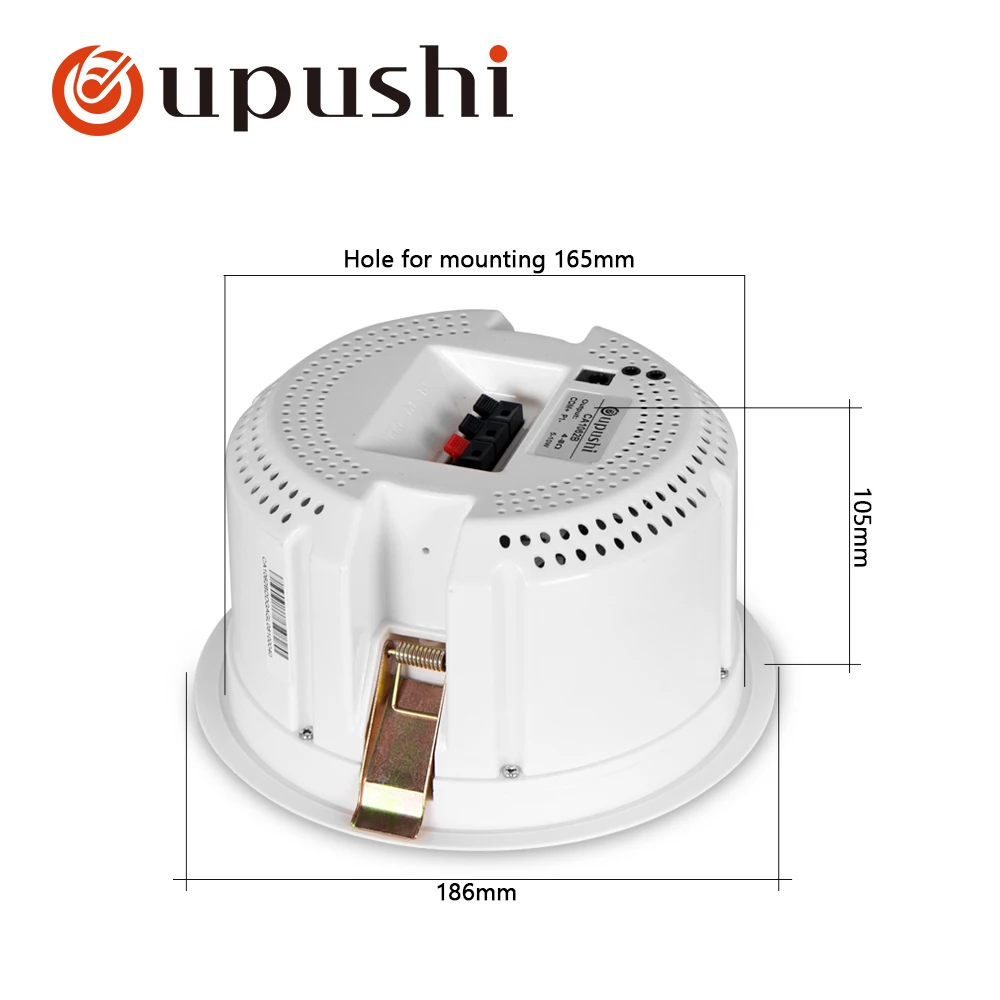 Потолочный динамик Oupushi 6 5 дюйма bluetooth 110 В ABS активный настенный звуковая система