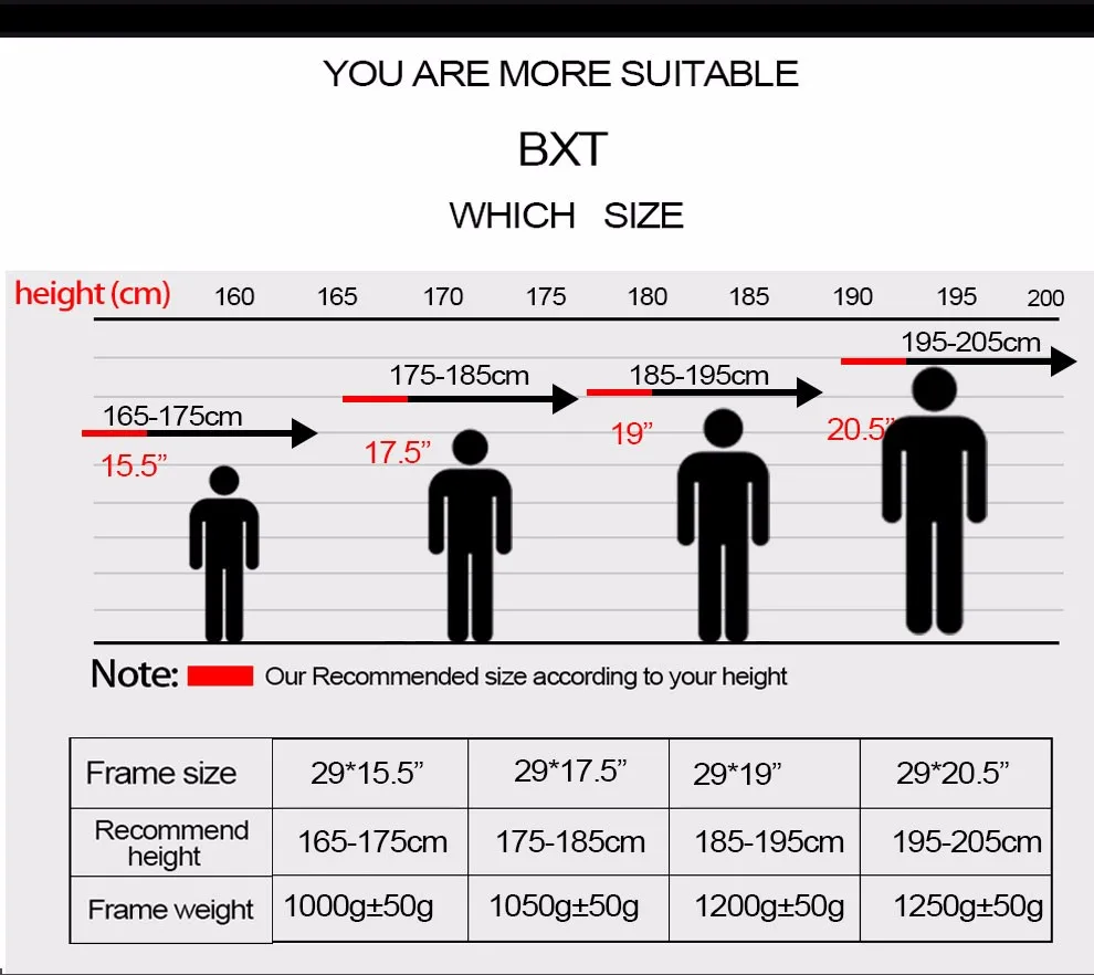Cheap BXT t800 carbon mtb frame full suspension 29er suspension carbon fiber mountain bike 29 15.5 17.5 19 20.5 inch in Bicycle Frame 9 Cheap BXT t800 carbon mtb frame full suspension 29er suspension carbon fiber mountain bike 29 15.5 17.5 19 20.5 inch in Bicycle Frame 9