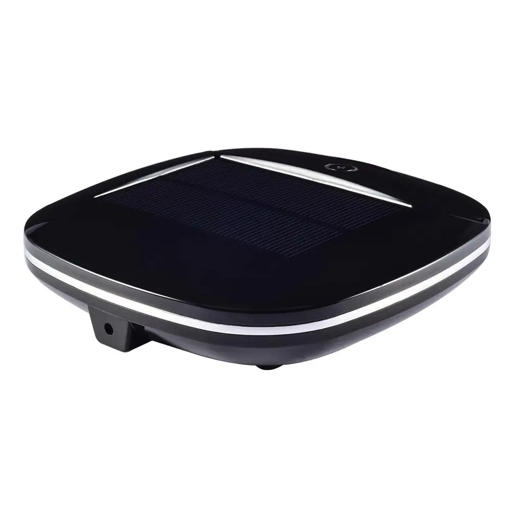 Más energía Solar coche purificador de aire de uso del coche ionizador de aire anión fresco PM2.5 OVNI forma No hay ruido de alta velocidad purificar - 3