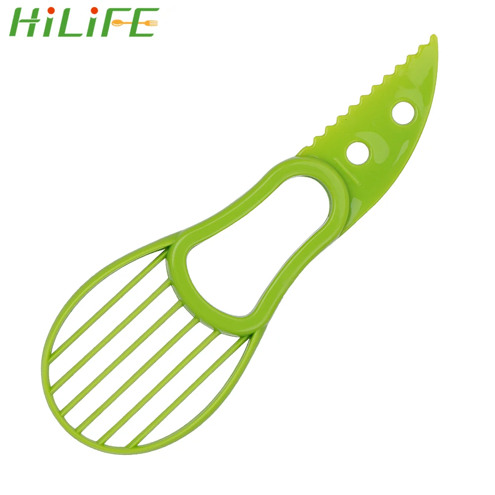 

HILIFE 3 in 1 Fruit Cutter Kitchen Accessories Pulp Separator Kitchen Tools Multi-function Avocado Slicer Gadgets