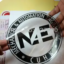 Заказной печатный логотип ПЭТ самоклеющиеся наклейки этикетки для анти-подделки